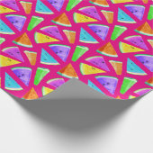 スイカのパターン作成9 ラッピングペーパー (角)