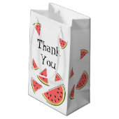 スイカのピースありがとう スモールペーパーバッグ (裏面アングル)