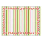 スイカのピースストライプズシンテーブルクロス テーブルクロス (正面(横))