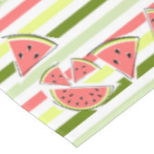 スイカのピースストライプズシンテーブルクロス テーブルクロス (アングル)