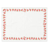 スイカのピース縁ど テーブルクロス (正面(横))