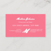 スイカのフルーツモノグラムカスタム | 名刺 (裏面)