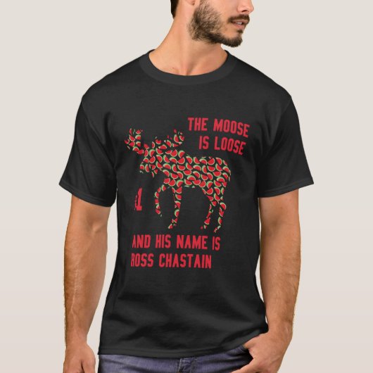 スイカのムースが緩く、彼の名前はロス・チャ Tシャツ (正面)