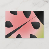 スイカのラディバグ 名刺 (裏面)