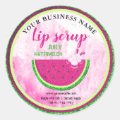 スイカのリップスクラブクラシックラウンドシール ラウンドシール (正面)