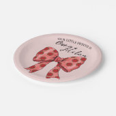 スイカのリボン夏 ペーパープレート (アングル)