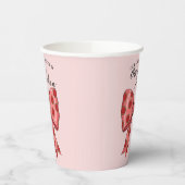 スイカのリボン夏 紙コップ (左)