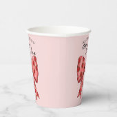 スイカのリボン夏 紙コップ (右)