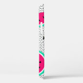 スイカの三角形：レトロな夏のテクスチャ。 Case-Mate iPhoneケース (裏面 / 右)