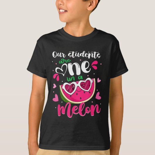 スイカの先生のひとりごと Tシャツ (正面)