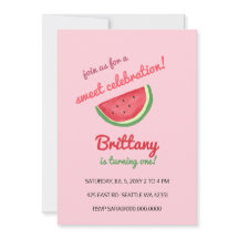 スイカの夏の誕生日パーティー