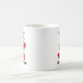 スイカの夏はスイカのフルーツパーティ コーヒーマグカップ (中央)