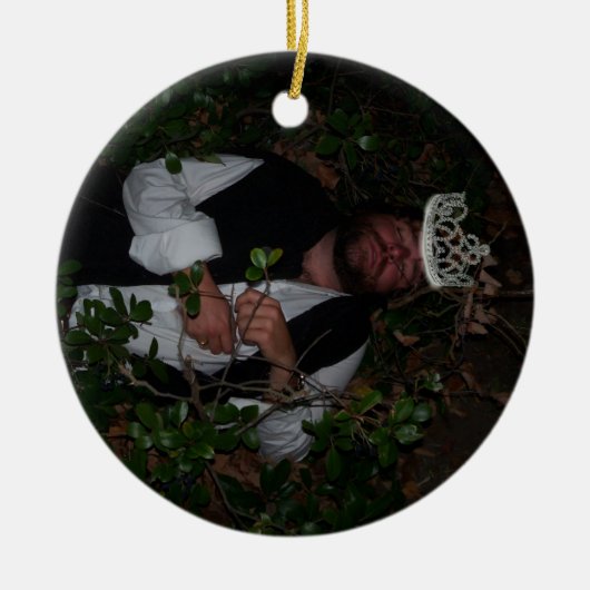 スイカの女王 セラミックオーナメント (正面)