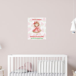 スイカの妖精の誕生日ポスター｜One in a Melon Birthday Poster ポスター