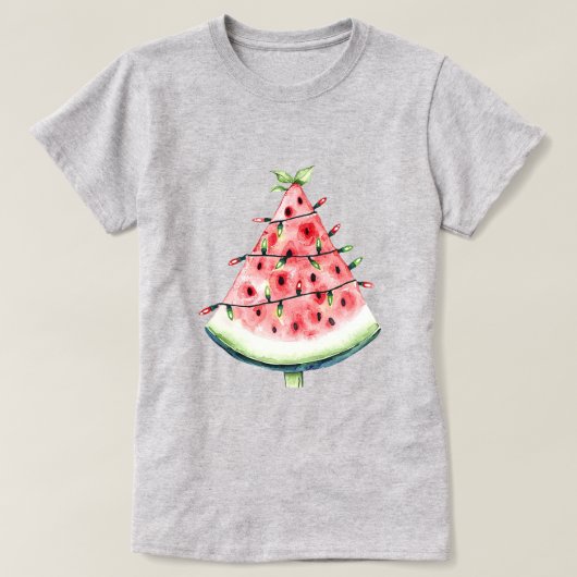 スイカの実のライト Tシャツ (デザイン正面)