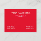 スイカの小柱 名刺 (裏面)