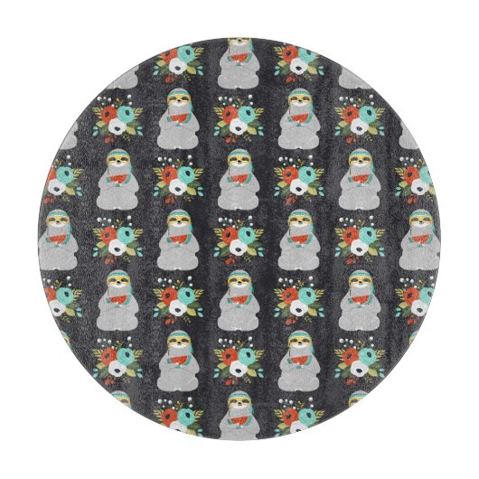 スイカの怠惰パターン カッティングボード (正面)