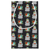 スイカの怠惰パターン スモールペーパーバッグ (裏面)