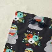 スイカの怠惰パターン ビーチタオル (インサイチュ)