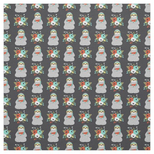 スイカの怠惰パターン ファブリック (見本)