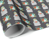 スイカの怠惰パターン ラッピングペーパー (ロールコーナー)