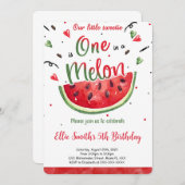 スイカの招待状 招待状 (正面/裏面)