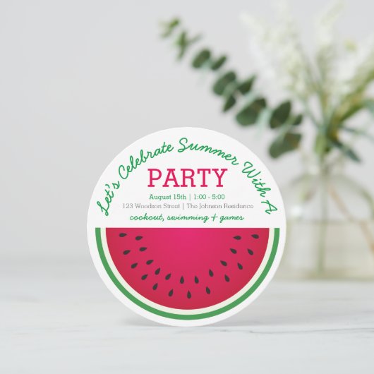 スイカの招待状 招待状 (スタンド正面)