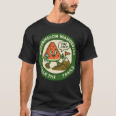 スイカの放浪者たちがトレイルを歩く Tシャツ (正面)