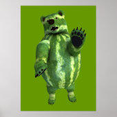 スイカの日のクマ ポスター (正面)