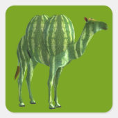 スイカの日の境界 スクエアシール (正面)