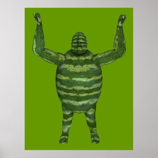 スイカの日ゴリラ ポスター (正面)