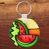 スイカの日威厳がある3 キーホルダー (正面)