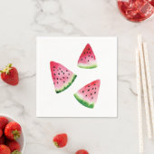 スイカの果実は水色を切る スタンダードカクテルナプキン (インサイチュ)