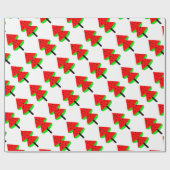 スイカの果樹 ラッピングペーパー (フラット)