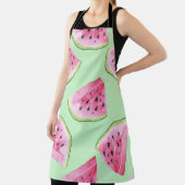 スイカの水の色、シームレスな夏のパターン。 エプロン (インサイチュ)