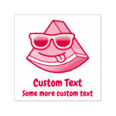 スイカの漫画の自己インクスタンプ セルフインキングスタンプ (デザイン)