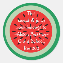 スイカの漫画の芸術教科書は次のものだ ラウンドシール