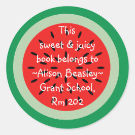 スイカの漫画の芸術教科書は次のものだ ラウンドシール