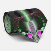スイカの爆発のフラクタルのタイ ネクタイ (ロール)