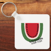 スイカの砂糖のキーチェーン キーホルダー (正面)