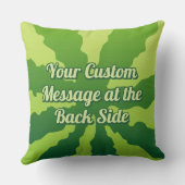 スイカの背景 クッション (裏面)