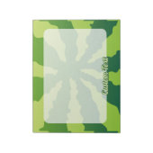 スイカの背景 ノートパッド (回転)