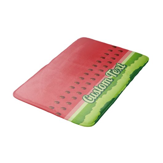 スイカの背景 バスマット (アングル)