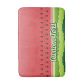 スイカの背景 バスマット (正面縦)