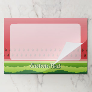 スイカの背景 ペーパーパッド