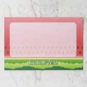 スイカの背景 ペーパーパッド (正面)