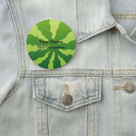 スイカの背景 名札 (インサイチュ)