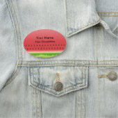 スイカの背景 名札 (インサイチュ)