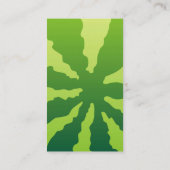 スイカの背景（垂直） 名刺 (裏面)