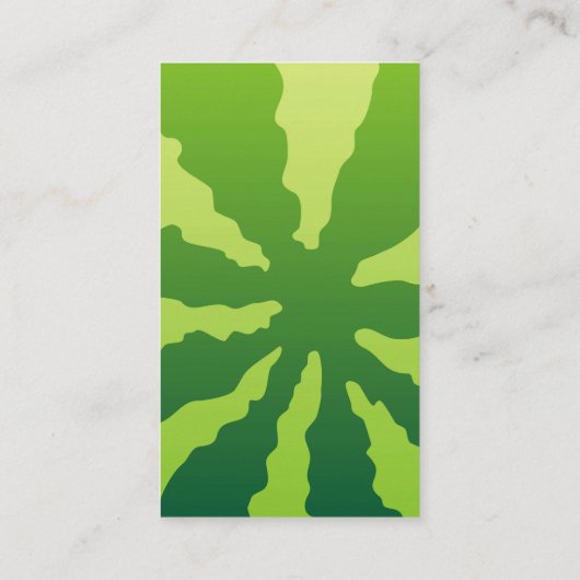 スイカの背景（垂直） 名刺 (裏面)